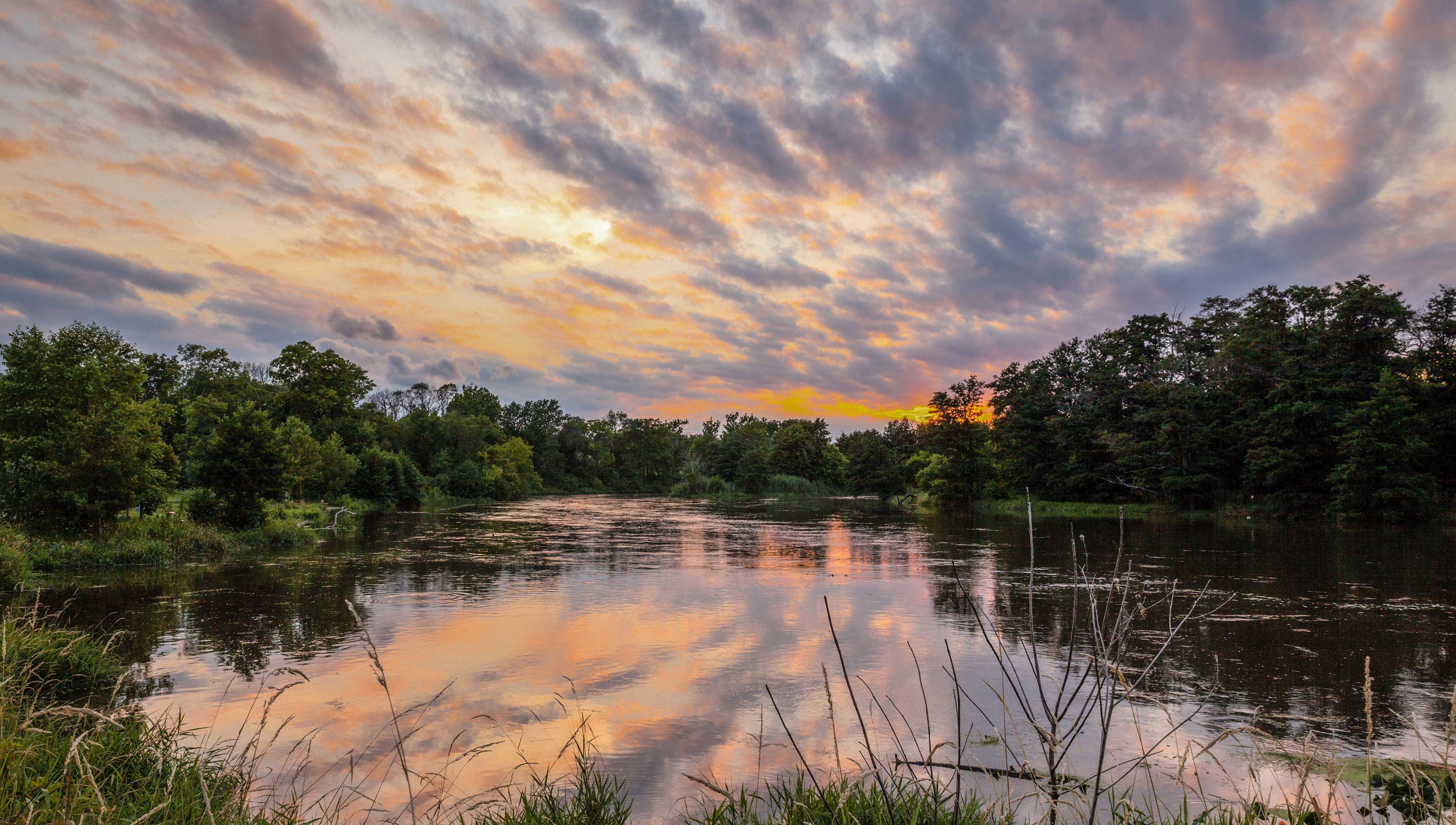 A scenic view of clouds.