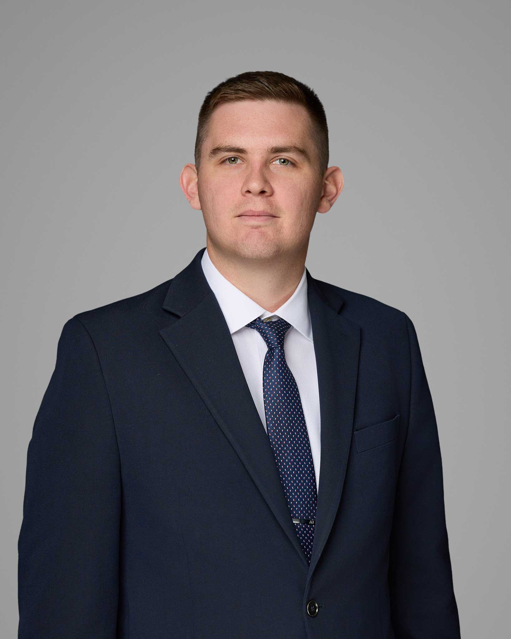 a man in a suit and tie