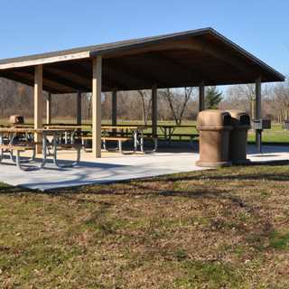 The shelter at Goodenow Grove