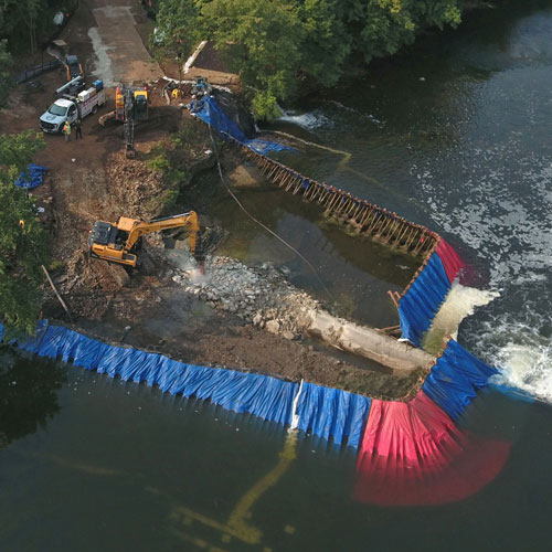A step-by-step look at the Hammel Woods dam removal