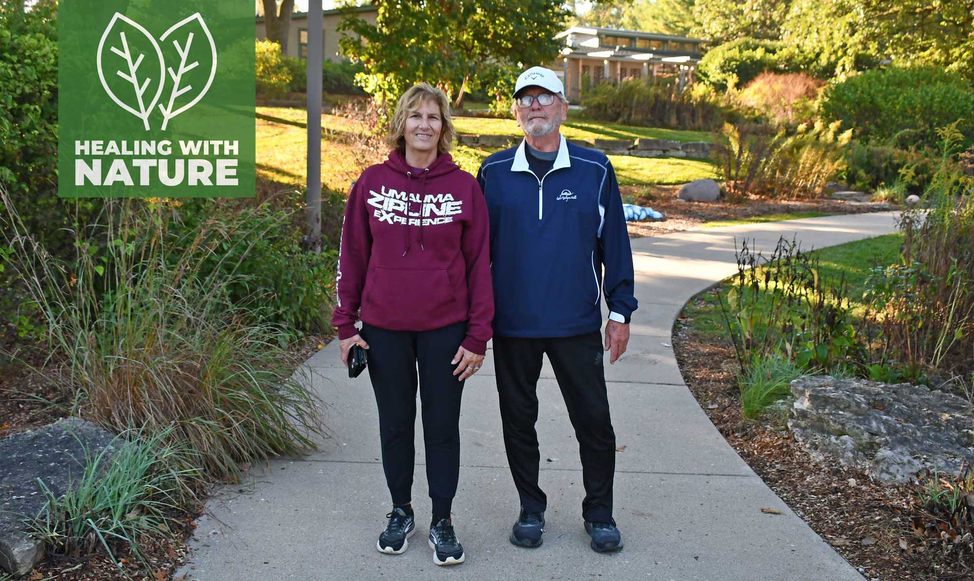Healing With Nature: Crete man battling cancer finds health and hope on paths at Goodenow Grove 