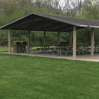 The shelter at Hammel Woods