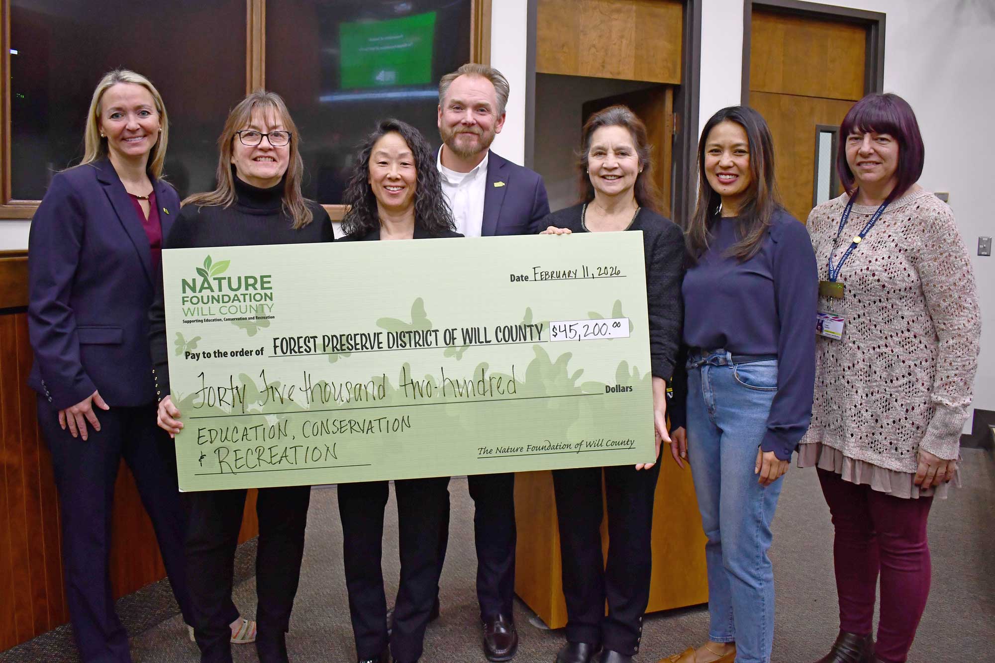 Quarterly Foundation donation exceeds $40,000