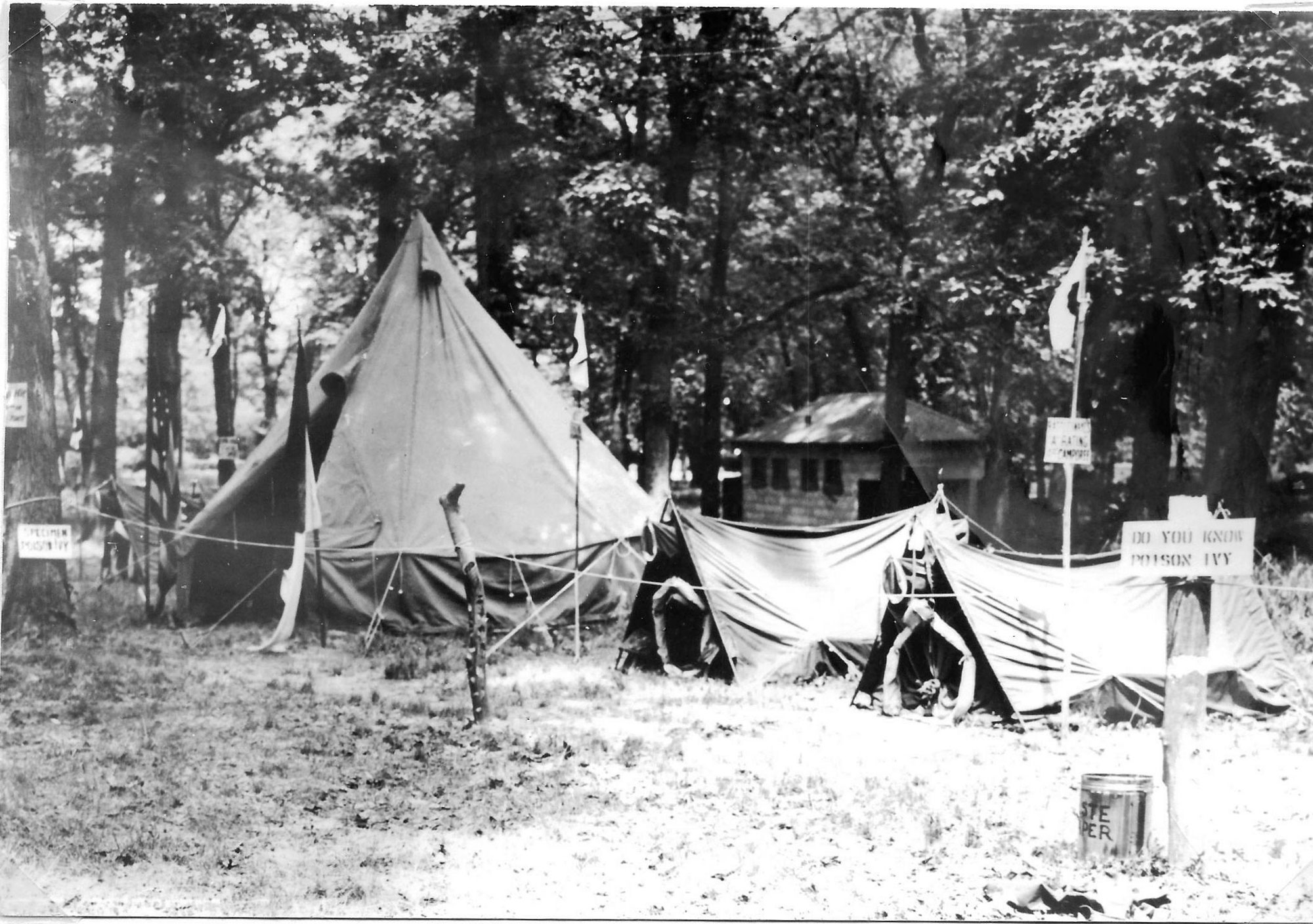What scout gatherings looked like in the mid-1940s in Crete.