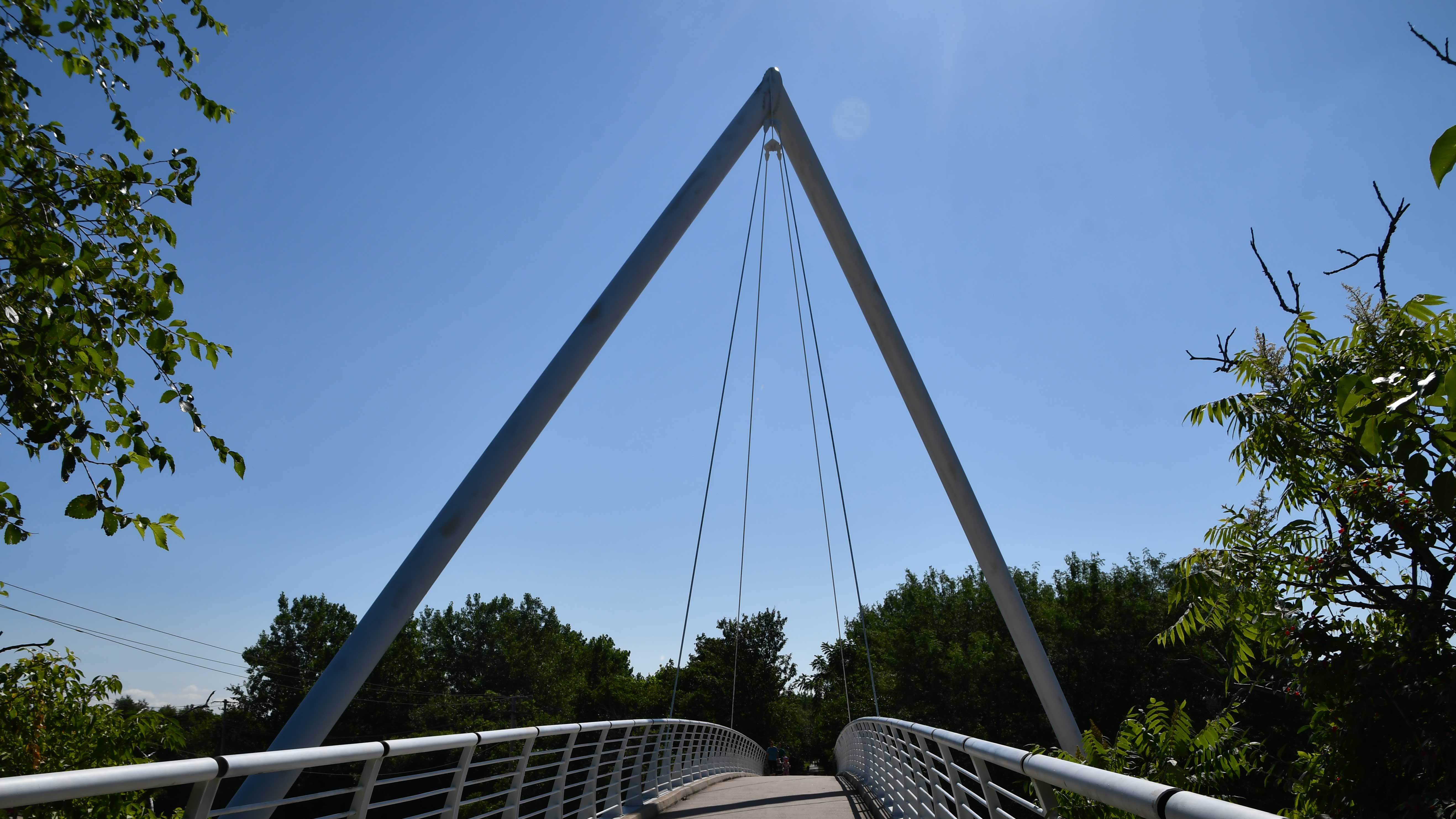 Bridge along the Old Plank Road Trail.
